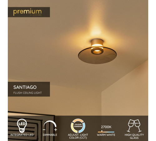 Потолочный светильник Lucide Santiago 23101/12/62