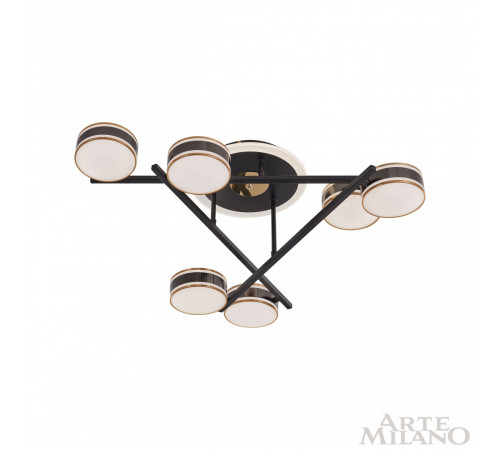 Потолочная светильник Arte Milano Ferrara 278599/6 BK