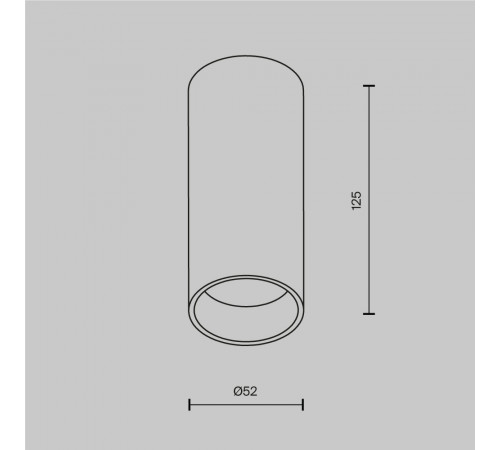 Потолочный светильник Maytoni Technical Focus Led Focus Led C056CL-L12W3K-W-PT