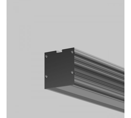 Комплект заглушек для профиля 50×50 2шт Maytoni Led Strip ALM-5050T-B-EC 642047