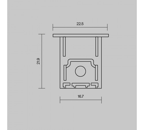 Комплект заглушек профиля 2шт Maytoni Led Strip 642051 Комплект заглушек профиля 2шт Maytoni Led Strip 642051