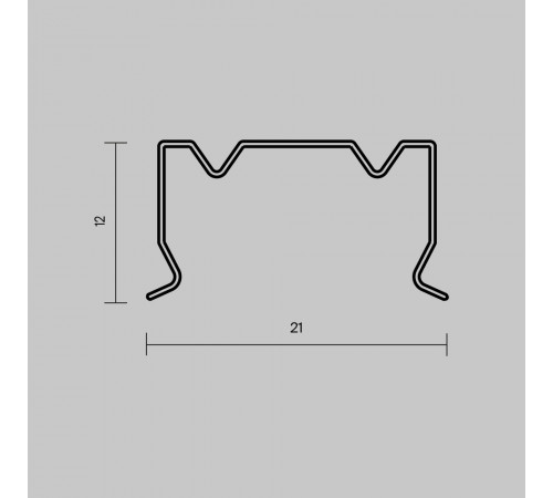 Комплект креплений для профиля 20×20 4шт Maytoni Led Strip ALM-2020B-MT 642078 Комплект креплений для профиля 20×20 4шт Maytoni Led Strip ALM-2020B-MT 642078