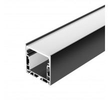 Профиль Arlight SL-LINE-3535-2000 BLACK с рефлектором (Алюминий) 064461