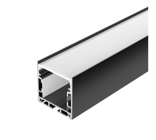 Профиль Arlight SL-LINE-3535-2000 BLACK с рефлектором (Алюминий) 064461
