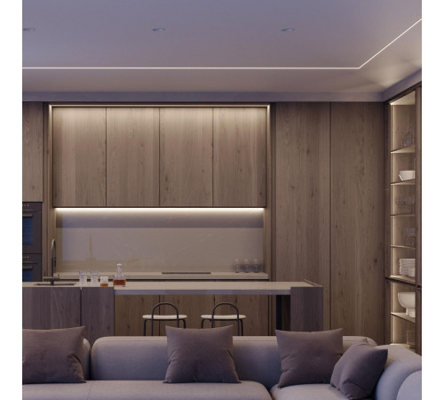 Профиль Arlight SL-MINI-15-3000 BLACK (Алюминий) 061611