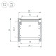 Профиль Arlight LINE-3535-BENT-SIDE-2000 ANOD 055738
