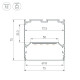Профиль Arlight LINE-M-7575-2000 WHITE 058157