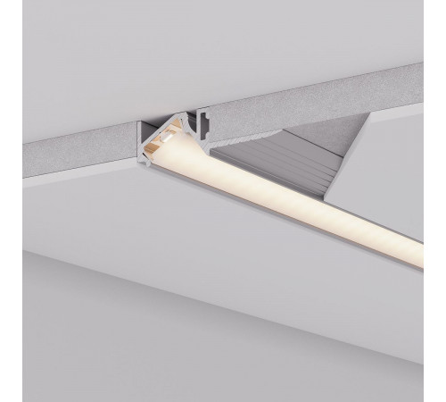 Профиль Arlight PDS-BEVEL-F-HIDE-2000 (Алюминий) 063420