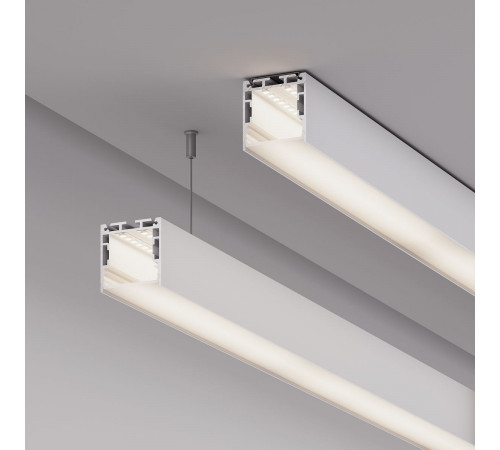 Профиль Arlight SL-LINE-3535-3000 WHITE с рефлектором (Алюминий) 064464