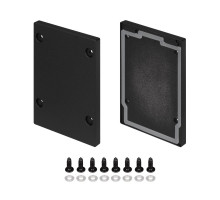 Заглушка Arlight IP-LINE-5475 BLACK глухая (Металл) 055283