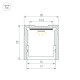 Профиль Arlight SL-SLIM20-H20-3000 BLACK (BY) (Алюминий) 064824