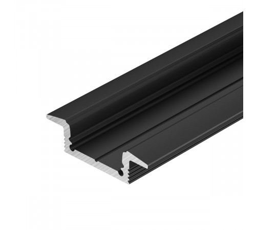 Профиль Arlight SL-SLIM-H7-F25-2000 BLACK (Алюминий) 061615