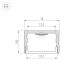 Профиль Arlight SL-SLIM15-H10-3000 BLACK (Алюминий) 065380