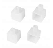 Заглушка Arlight WPH-FLEX-1616-90 WHITE с отверстием  (Пластик) 058044
