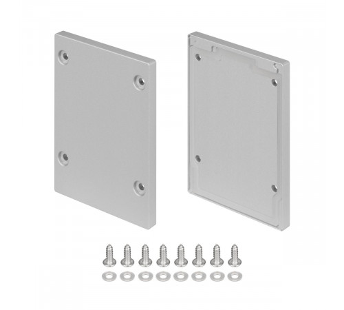 Заглушка Arlight IP-LINE-5475 SILVER глухая (Металл) 055284