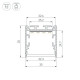 Профиль Arlight SL-LINE-3535-2000 WHITE с рефлектором (Алюминий) 064459