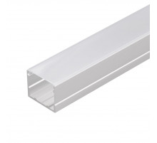 Профиль с экраном Arlight ARH-CH17-2000-ANOD (Алюминий) 055692