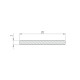 Полоса Arlight ARH-W20-3000 WHITE (Алюминий) 063286