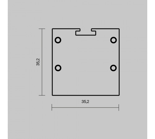 Комплект заглушек для профиля 72×36 2шт Maytoni Led Strip ALM-7236T-S-EC 642083 Комплект заглушек для профиля 72×36 2шт Maytoni Led Strip ALM-7236T-S-EC 642083