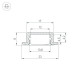 Профиль Arlight LINE-2308-F-2000 WHITE 044237(1)