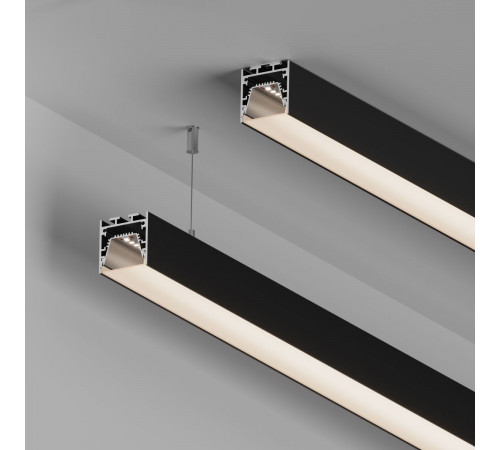 Профиль Arlight LINE-3535-TRAY-2000 BLACK (Алюминий) 062192