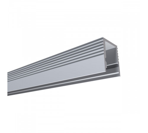 Профиль алюминиевый (рассеиватель белый матовый, заглушки - 2шт., крепеж - 8шт.) Apeyron 08-38-4