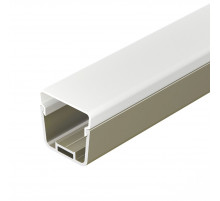 Профиль с экраном Arlight LINE-D-3734-2000 TETRA OLIVE GREY+OPAL 055098