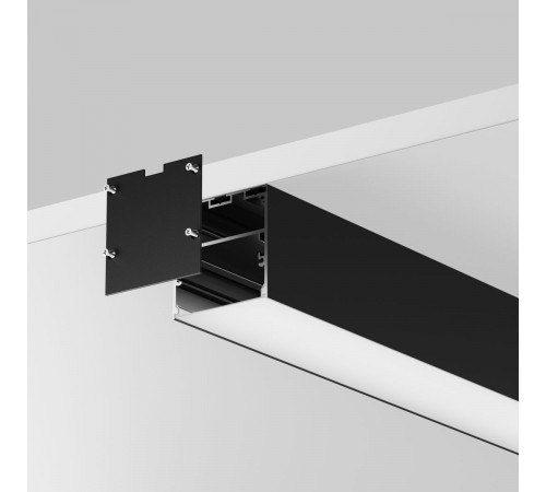 Алюминиевый профиль накладной-подвесной 50x50 Maytoni Led Strip ALM-5050T-B-2M 633008 Алюминиевый профиль накладной-подвесной 50x50 Maytoni Led Strip ALM-5050T-B-2M 633008