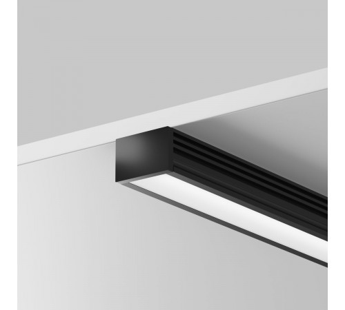 Алюминиевый профиль накладной Maytoni Led Strip ALM-005-B-2M 631005 Алюминиевый профиль накладной Maytoni Led Strip ALM-005-B-2M 631005