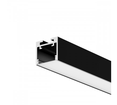 Алюминиевый профиль накладной-подвесной Maytoni Led Strip ALM-2522-B-2M 633013 Алюминиевый профиль накладной-подвесной Maytoni Led Strip ALM-2522-B-2M 633013