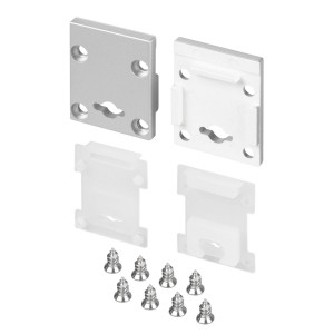 Заглушка Arlight FLOOR22-H27 c отверстием (Пластик) 062601