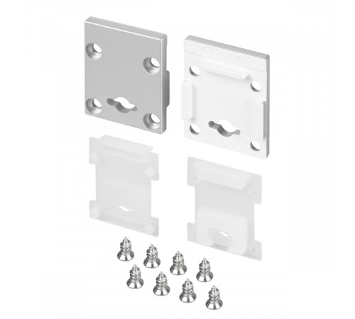 Заглушка Arlight FLOOR22-H27 c отверстием (Пластик) 062601