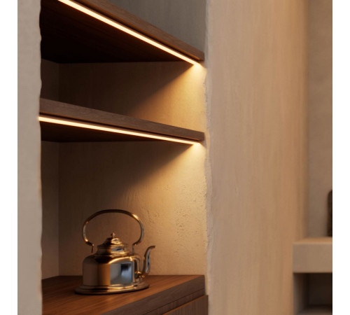 Профиль Arlight LINE-D-1515-2000 SQUARE ANOD (Алюминий) 061083