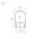 Профиль Arlight WARDROBE-1930-2000 ANOD 053565