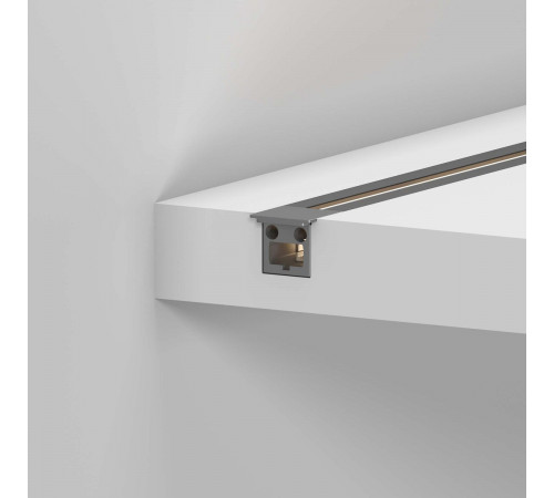 Профиль с экраном Arlight SL-MINI-3-H10-F12-2000 IRON GREY (Алюминий+пластик) 055322