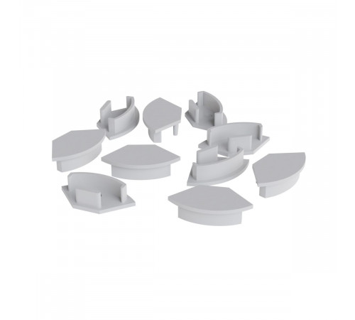 Комплект заглушек к ал.профилю 08-04/08, 10 шт Apeyron 3-08-04