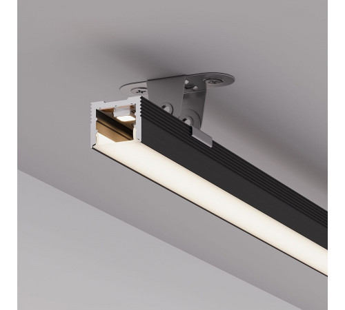 Профиль Arlight SL-SLIM-H13M-3000 BLACK (BY) (Алюминий) 064821