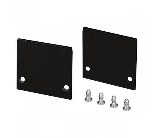 Заглушка Arlight LINE-3535-TRAY BLACK глухая (Алюминий) 062200