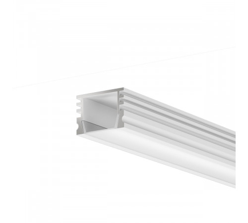 Алюминиевый профиль накладной 16x12 Maytoni Led Strip ALM-005-W-2M 631006 Алюминиевый профиль накладной 16x12 Maytoni Led Strip ALM-005-W-2M 631006