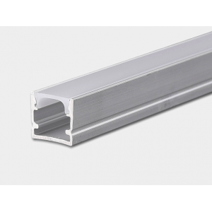 Профиль для светодиодной ленты алюминиевый накладной с рассеивателем (экраном), 2 м, SWG Standard SF-1010 00-00045089