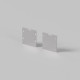 Комплект заглушек для профиля 35×35 2шт Maytoni Led Strip ALM-35-S-EC 642037