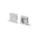 Комплект заглушек для профиля 27×20 2шт Maytoni Led Strip ALM-2720-EC 642070