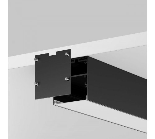 Комплект заглушек для профиля 50×50 2шт Maytoni Led Strip ALM-5050T-B-EC 642047