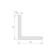 Уголок Arlight ARH-W15x15x1,5-3000 BLACK (Алюминий) 063521