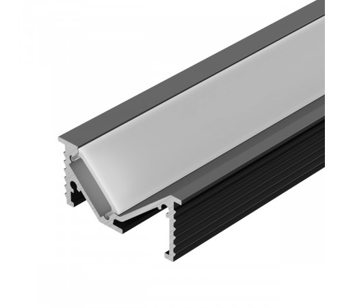 Профиль Arlight SL-BEVEL-W32-F-2000 ANOD BLACK (Алюминий) 063941