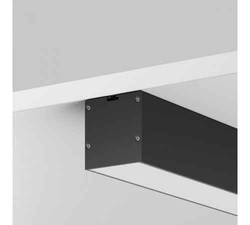 Комплект заглушек для профиля 50×50 2шт Maytoni Led Strip ALM-5050T-B-EC 642047