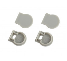 Набор заглушек Эра 1520-3 для профиля Эра 1520 2шт глухие 2шт с отверстием