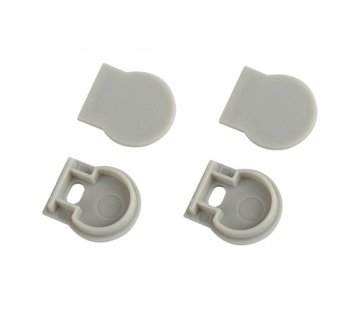Набор заглушек Эра 1520-3 для профиля Эра 1520 2шт глухие 2шт с отверстием