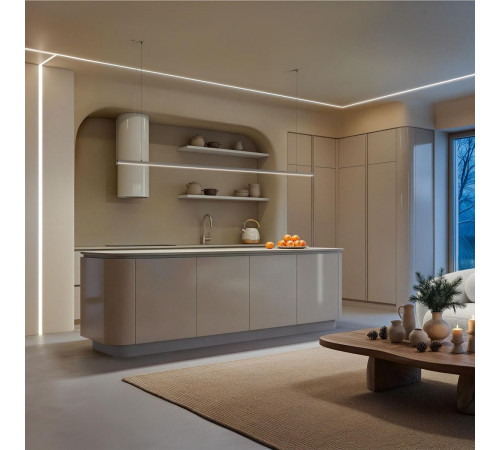 Профиль Arlight LINE-2525-2000 ANOD (Алюминий) 053804