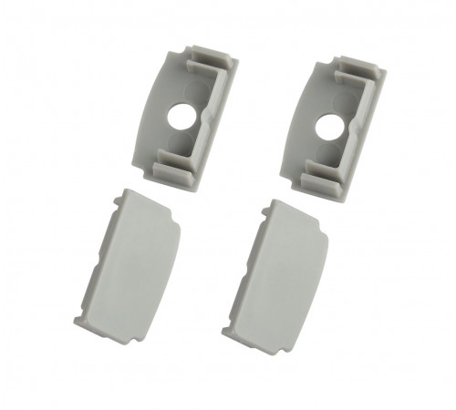 Набор заглушек Эра 6114-3 для профиля 6114 2шт глухие 2шт с отверстием